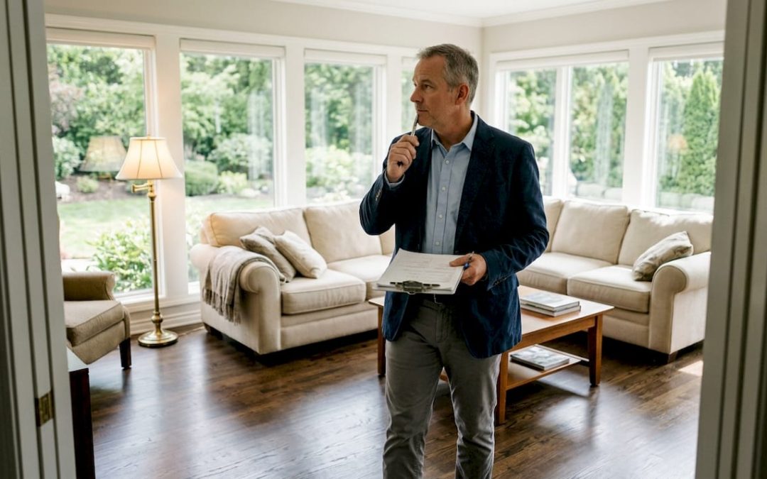 Identify signs of persistent odors in luxury properties