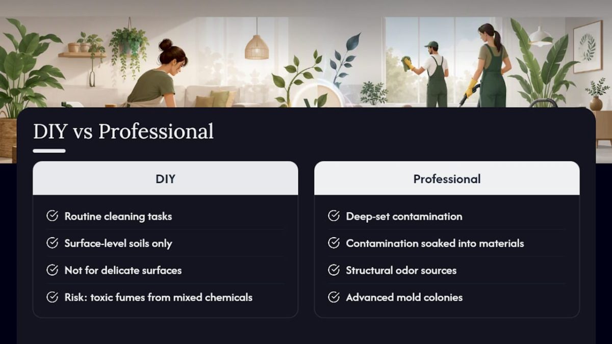 Limitations, Hazards, and When to Call a Professional — overview diagram