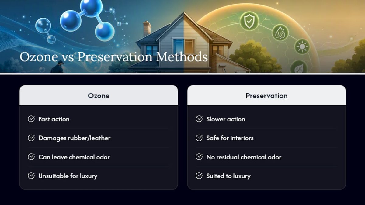 Why Master Odor Removal Leans Away From Ozone — overview diagram